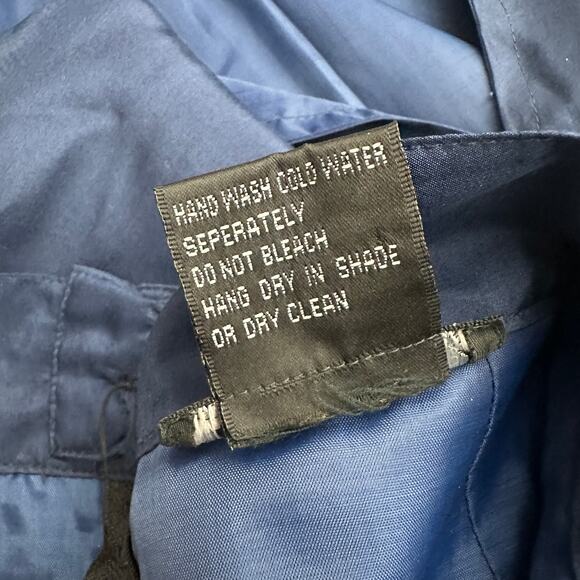 Margos Womens Silk Midi Skirt 7/8 Fringe Boho Festival Western Blue - Picture 5 of 8